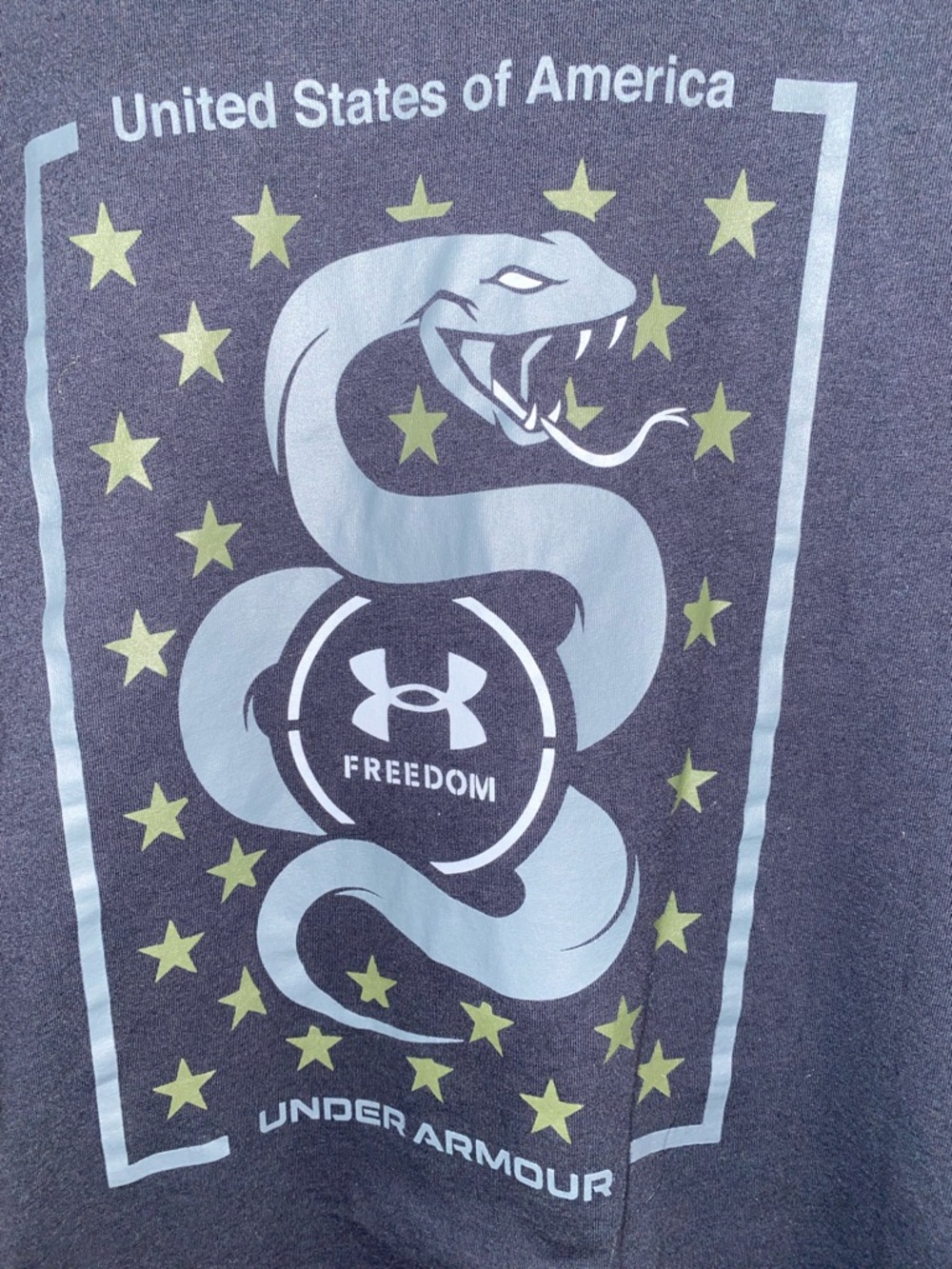 Under Armour Men's Tactical Mission Made T-Shirt. SZ XXL - Picture 2 of 5